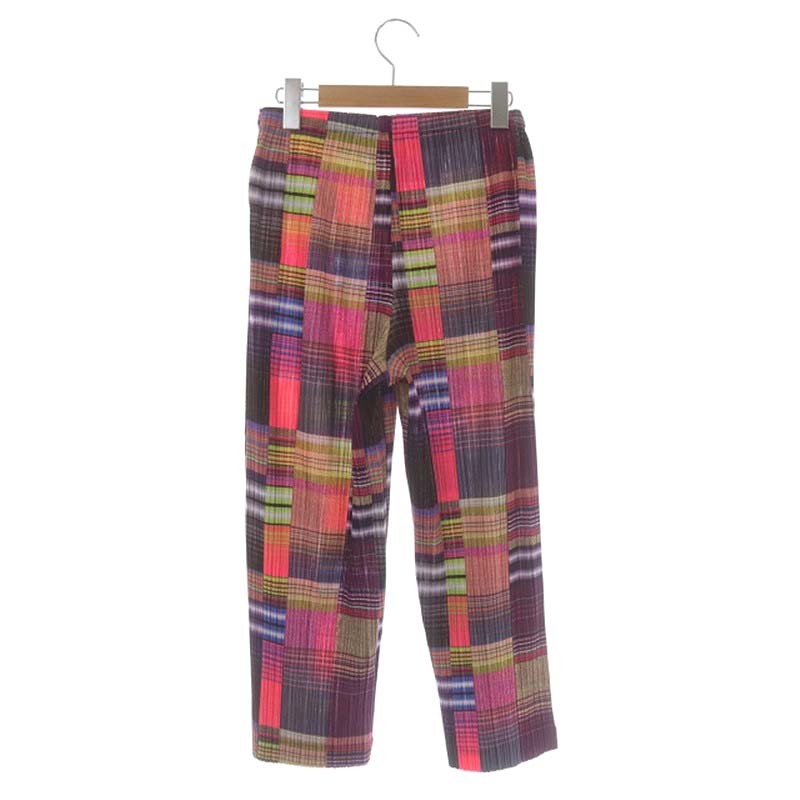 プリーツプリーズ PLEATS PLEASE イッセイミヤケ ブロックチェック