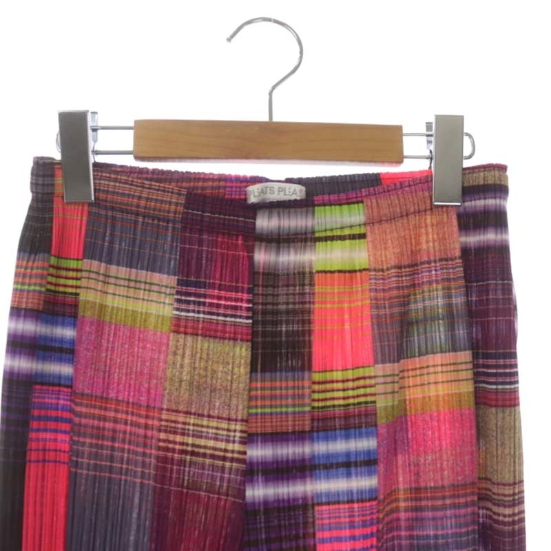 プリーツプリーズ PLEATS PLEASE イッセイミヤケ ブロックチェック