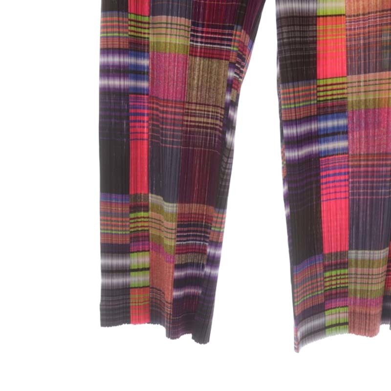 プリーツプリーズ PLEATS PLEASE イッセイミヤケ ブロックチェック