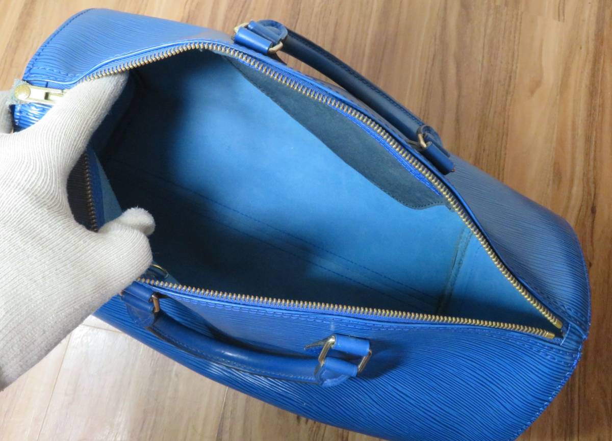 ルイヴィトン エピ スピーディー35 ドレドブルー M42995 VUITTON エピ
