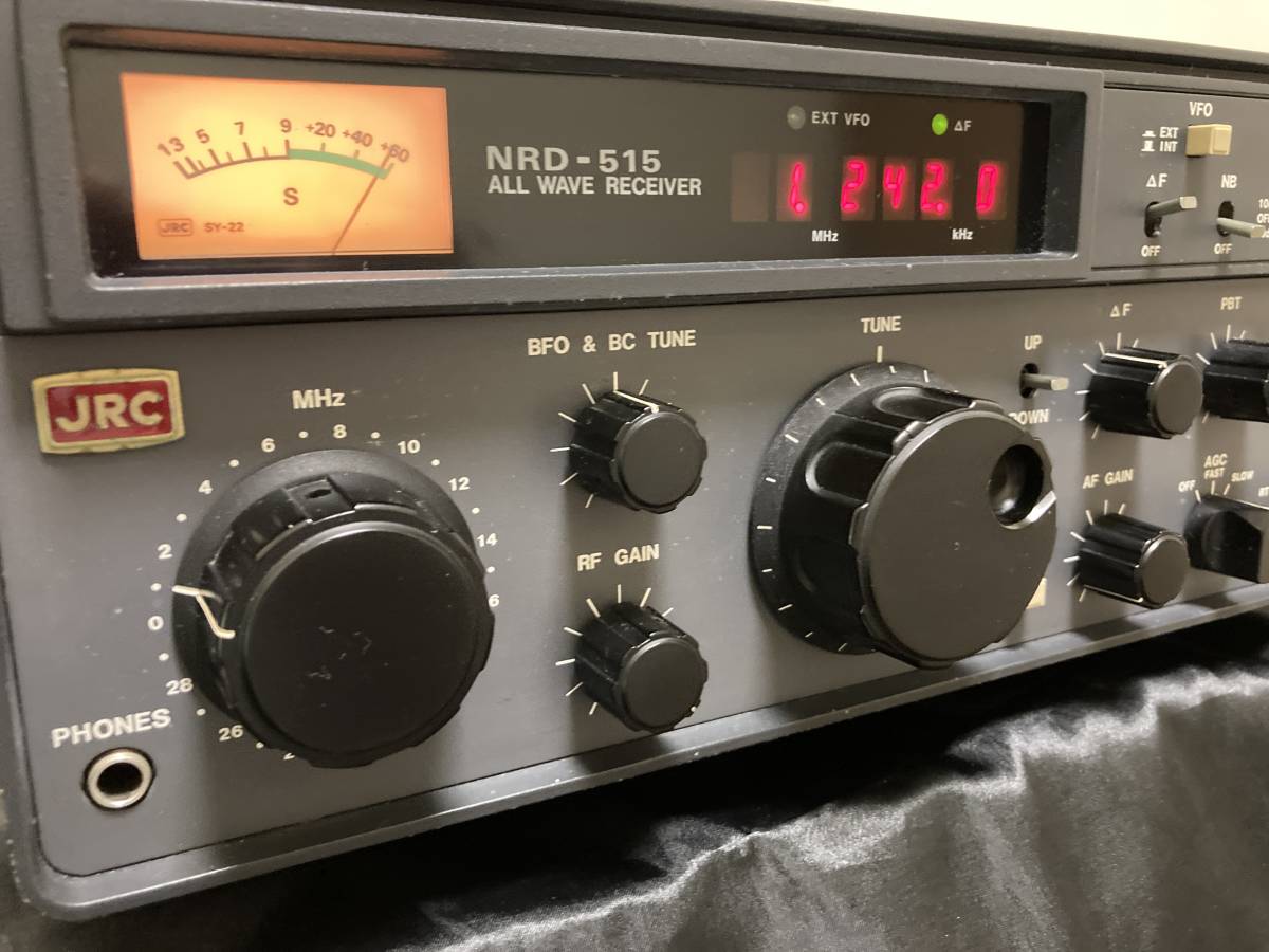 JRC 日本無線 NRD-515 通信型受信機 動作良好 JRC NRD-515 日本無線