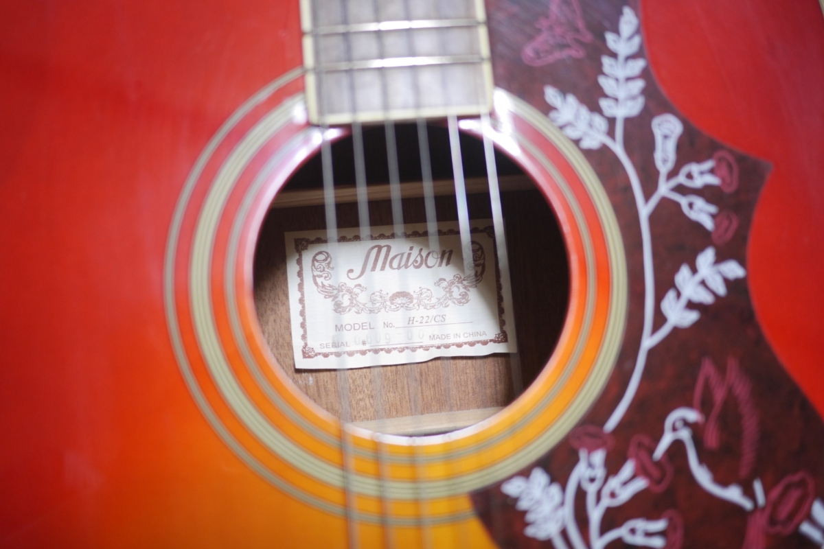 maison H-22/CS 弦新品 ソフトケース 付属 検) gibson ハミングバード