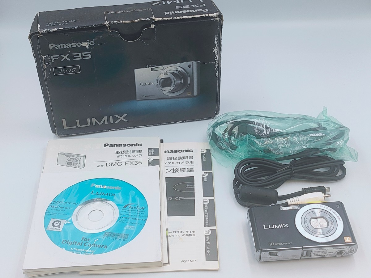 No.2768 動作品 Panasonic パナソニック LUMIX DMC-FX35 コンパクト