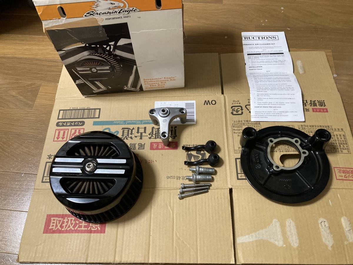 スポーツスター スクリーミンイーグル エアクリーナーキット レールコレクション 