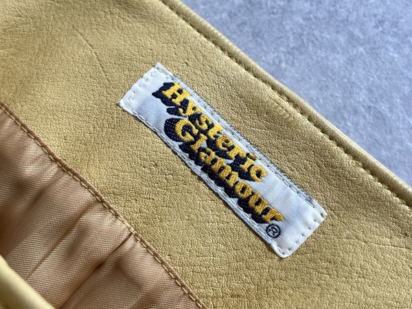 HYSTERIC GLAMOUR◇初期アーカイブ◇90年代当時物◇鹿革レザーロック 