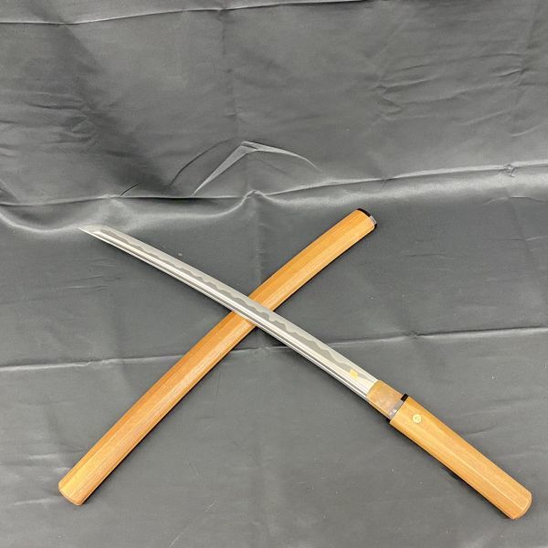 定番，SALE T053-H15-1667 脇差 刀 長さ 47.2cm 反り1.2cm 銘 則重 第110920号 乱刃 アンティーク 武具 日本刀 刀剣(脇差、短刀)｜売買されたオークション情報、yahooの商品情報をアーカイブ公開 - オークファン 脇差、短刀