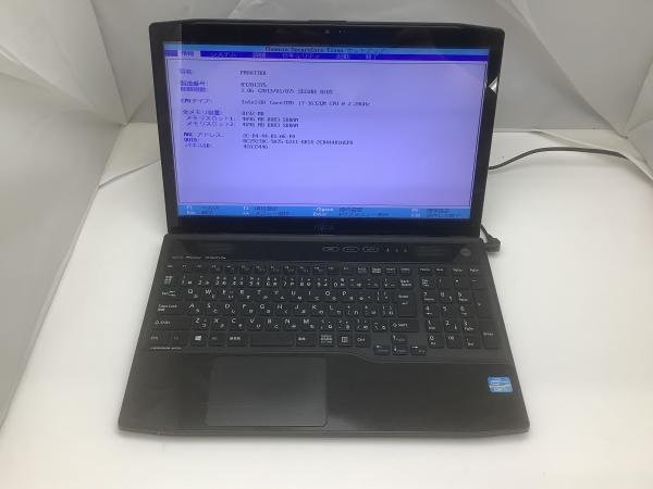 ジャンク!FUJITSU AH77/K○Core i7 3632QM 2.2G 8G 1T