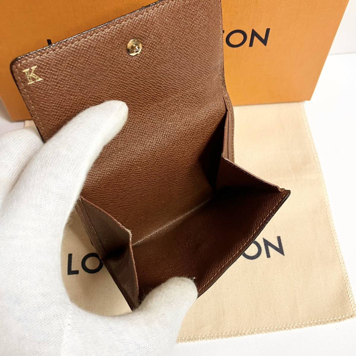 1円〜】LOUIS VUITTON ルイヴィトン ポルトフォイユエリーズ 折財布