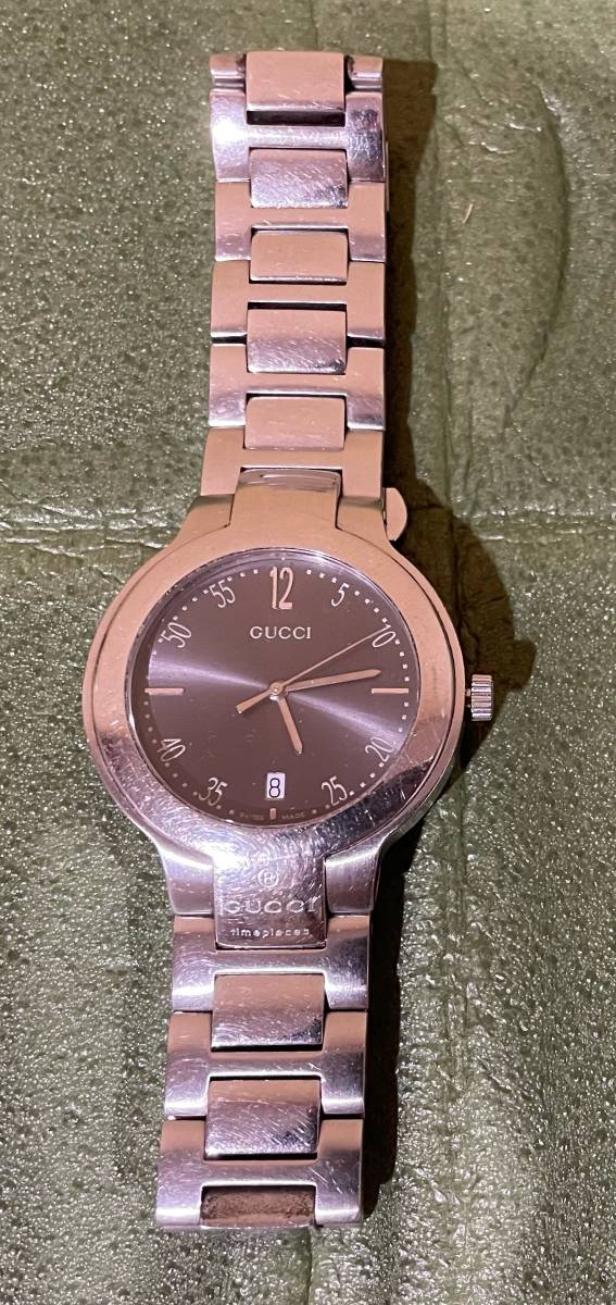 格安!! 99円スタート!! ジャンク 未稼働品 GUCCI グッチ 8900M 黒文字