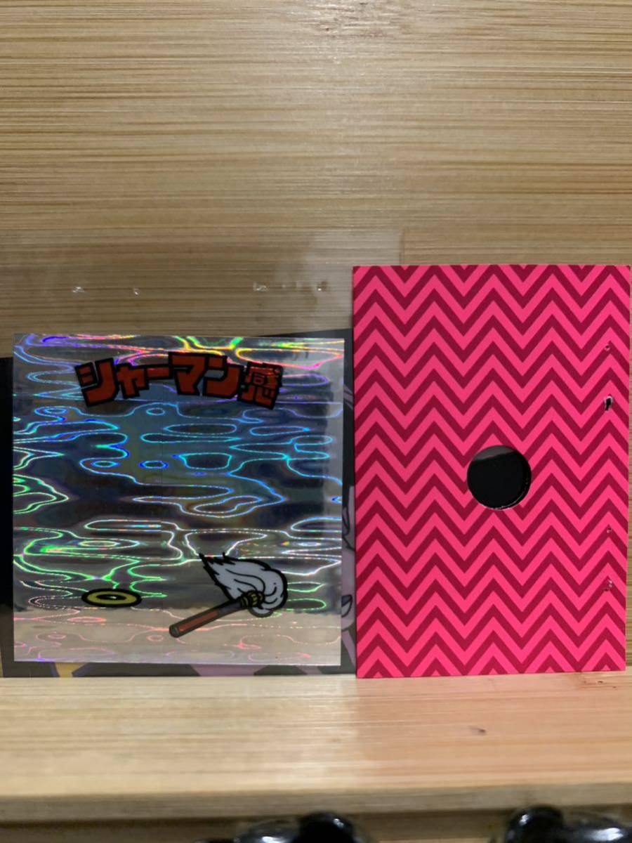 自作　シール　【シャーマン感】　ビックリマンAGAWA聖闘士星矢ガムラツイストOHTオートマン