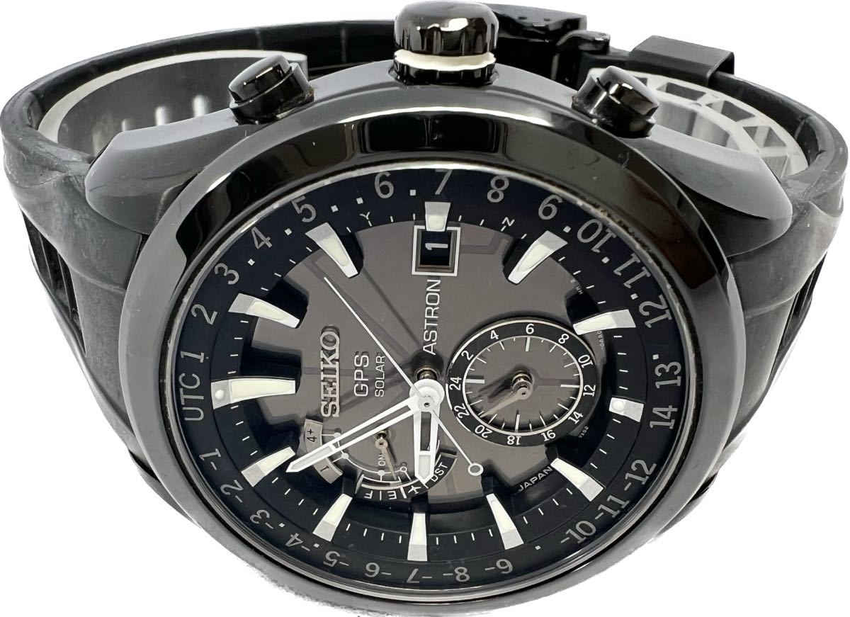 SEIKO セイコー 腕時計 ASTRON アストロン 7X52-0AB0 1円〜 H セイコー アストロン 7X52-0AB0 メンズ 電波ソーラー デイト
