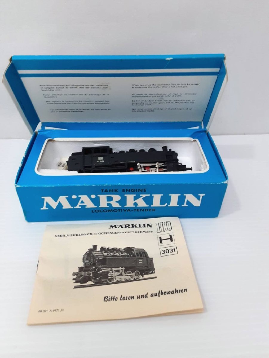 Marklin メルクリン 3031 蒸気機関車 HOゲージ 鉄道模型 外国車輌