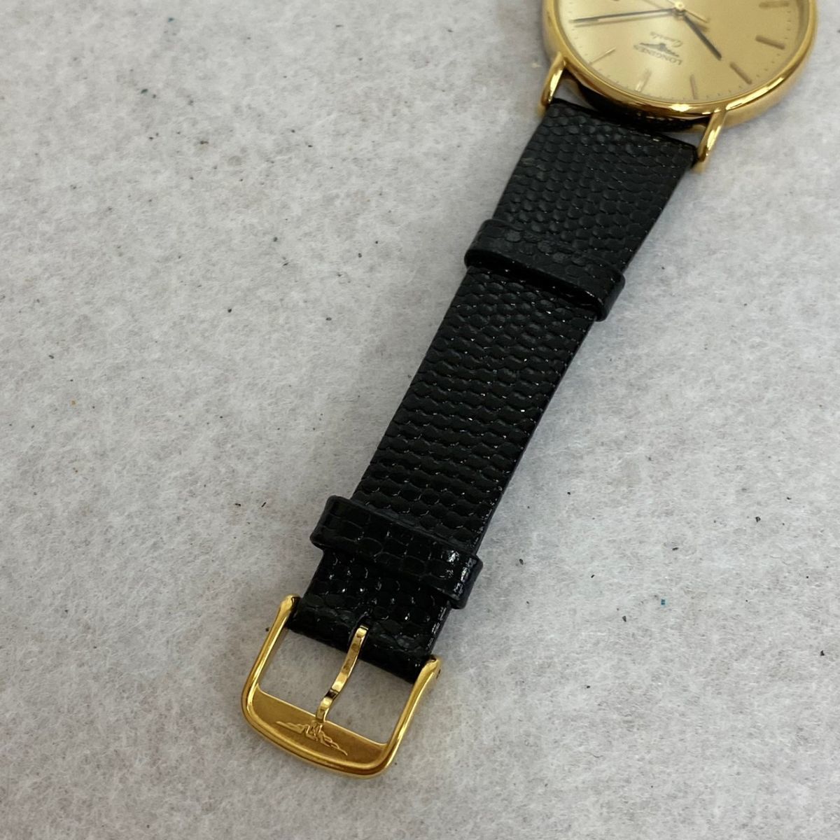 X415-O43-63 ◎ LONGINES ロンジン QUARTZ クォーツ デイト ゴールド