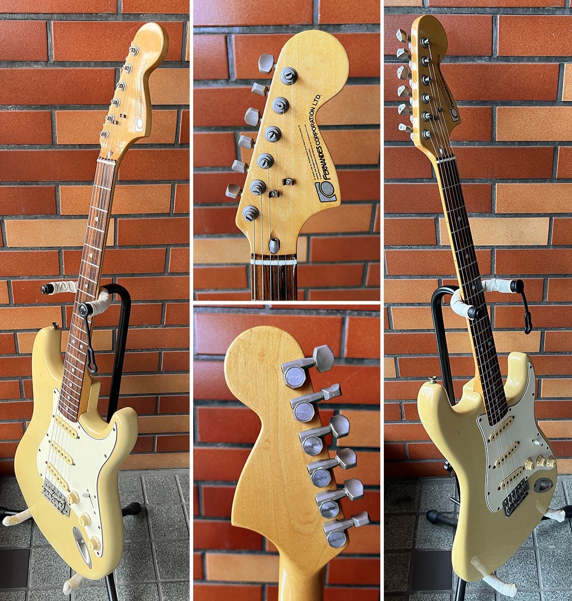 ○ FERNANDES FST-50 石ロゴ 1970年代 ストラト タイプ フェルナンデス