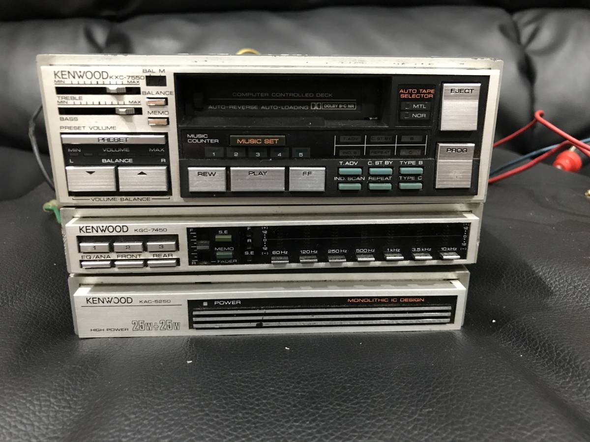 ケンウッド KENWOOD カーオーディオ カセットデッキ KRC-9 パワー 
