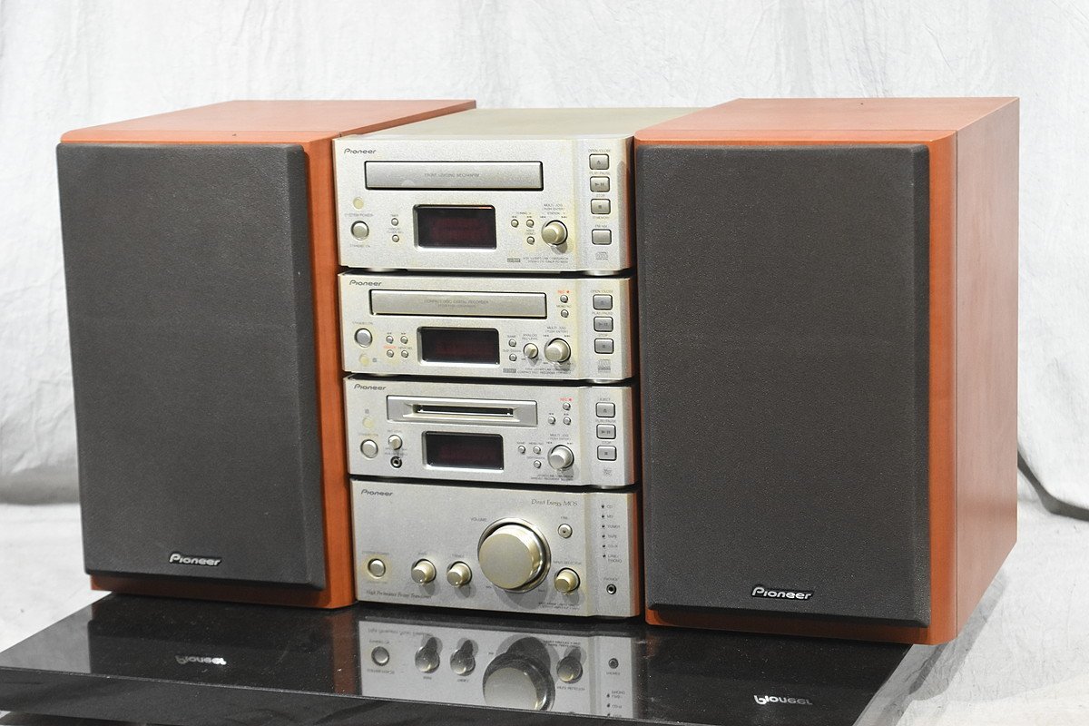 CD/MDコンポ(Pioneer) Pioneer システム mdコンポ パイオニア パイオニア CD MD コンポの