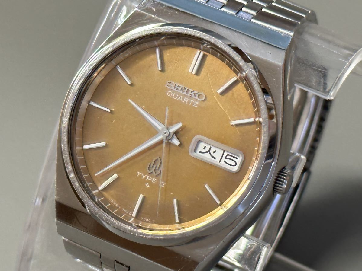 1976年12月製造 ファッション セイコー ビンテージ タイプII メンズ腕時計