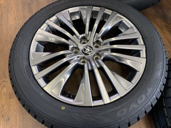 トヨタ 80 ハリアー Z 純正 19X7J+35 114.3-5H TOYO 225/55R19(225/55