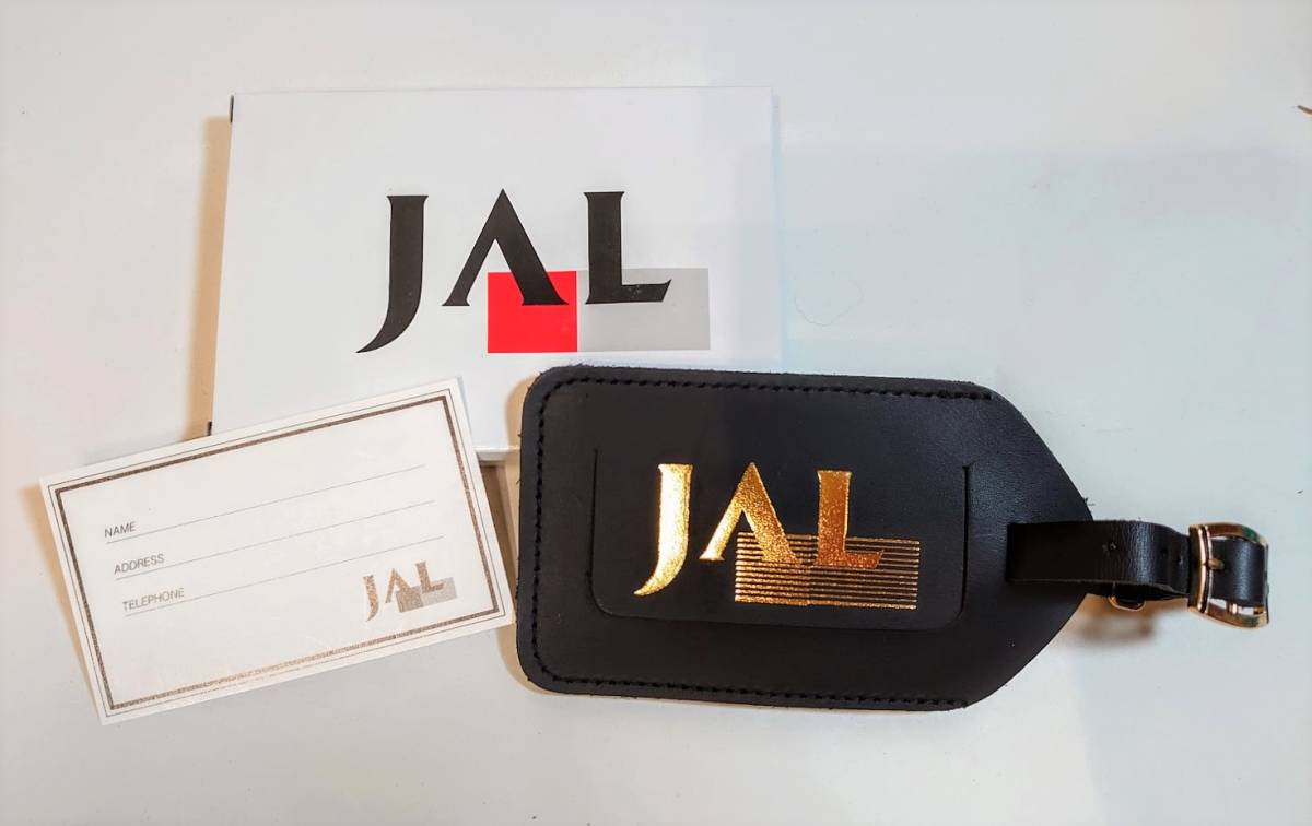 JAL バゲージタグ 日本航空 ブラック(ブラック): JALオリジナル 