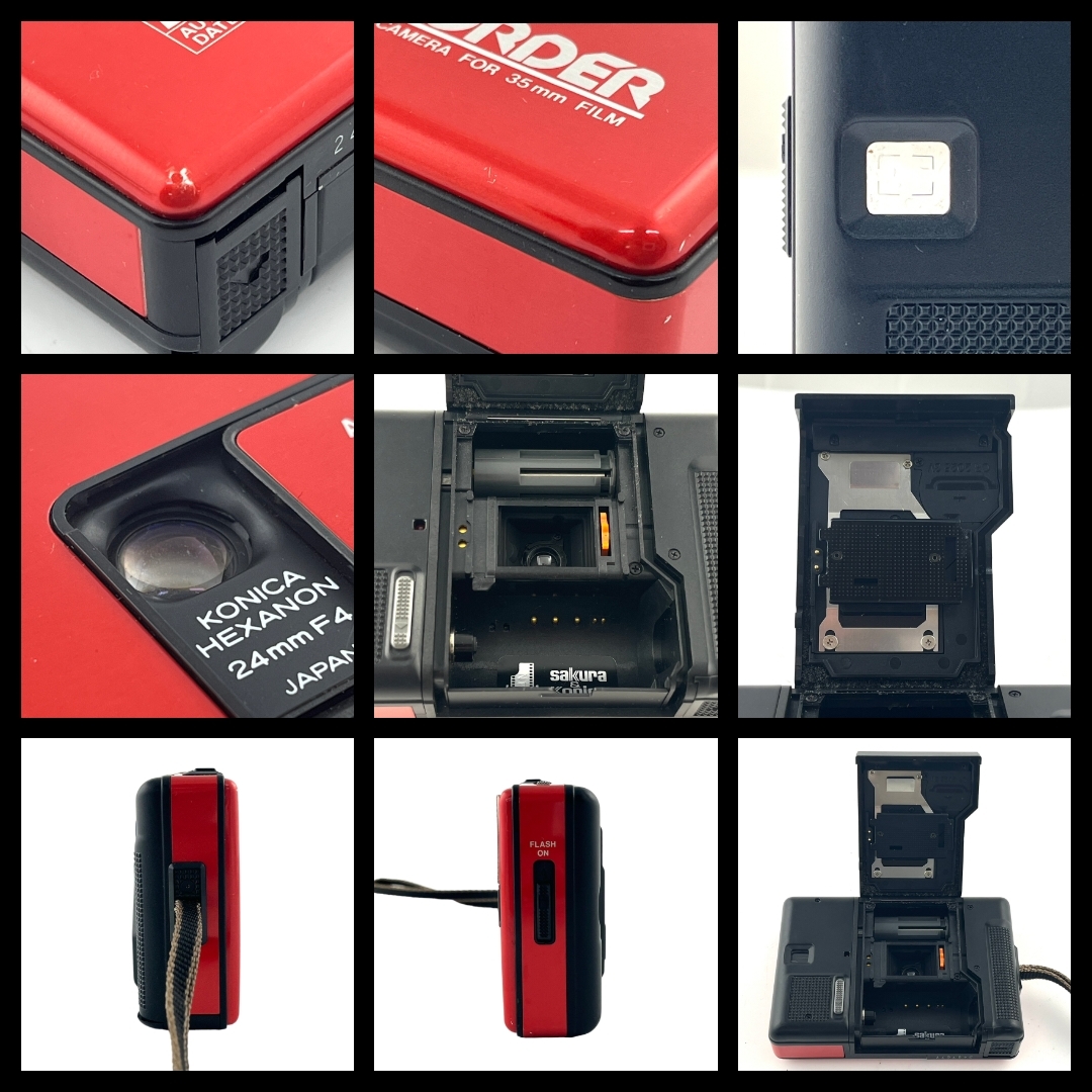カメラ、光学機器 【ジャンク】Konica RECORDER コンパクト フィルム