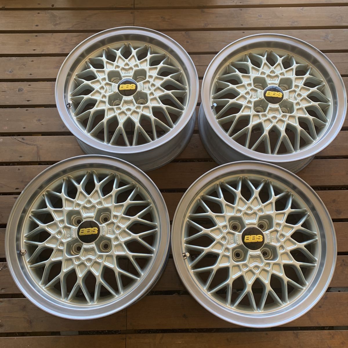 WV 純正オプション BBS 15インチアルミホイール （B45系ルークスにBBS 