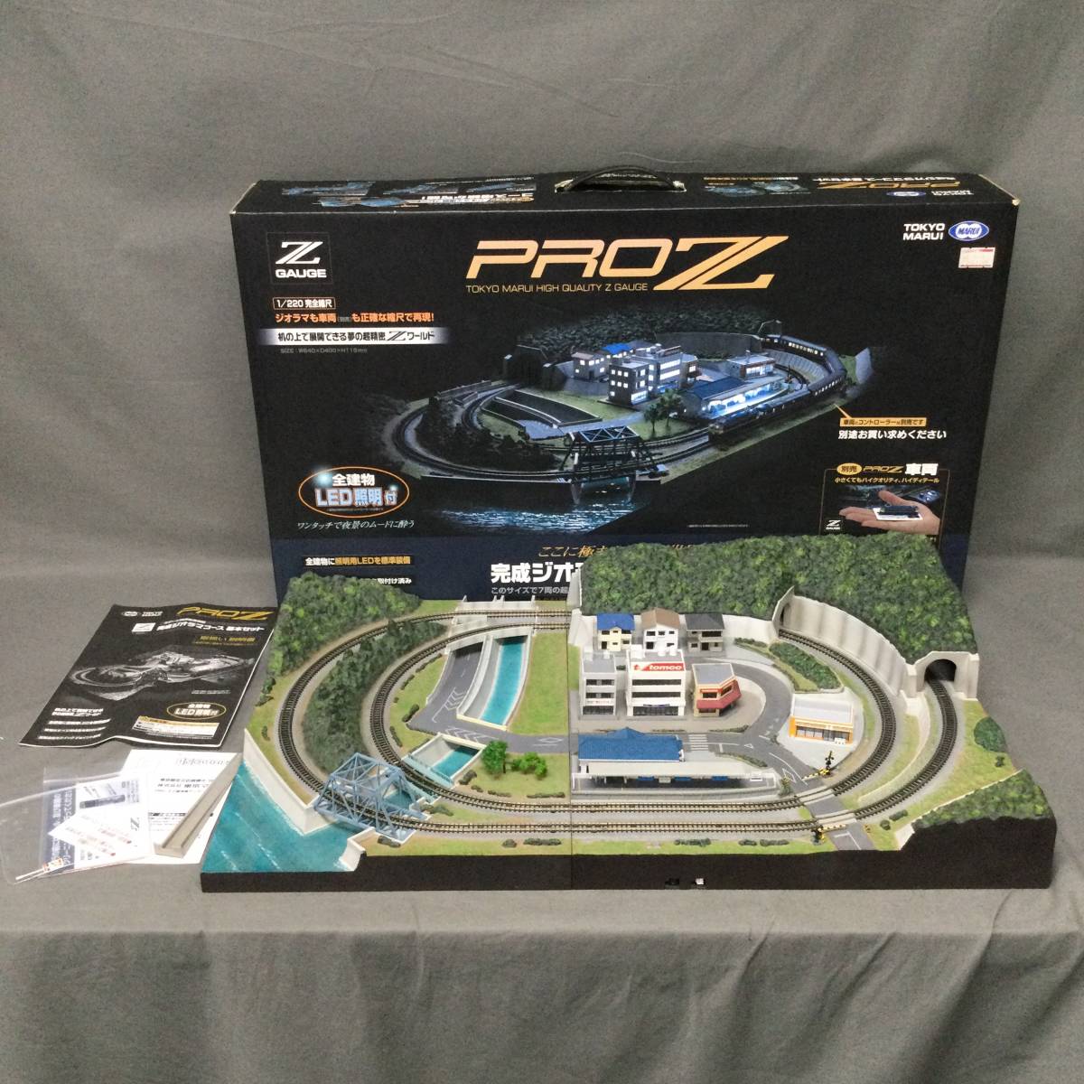 050907 241828-1 TOKYO MARUI 東京マルイ PROZ 完成ジオラマコース 