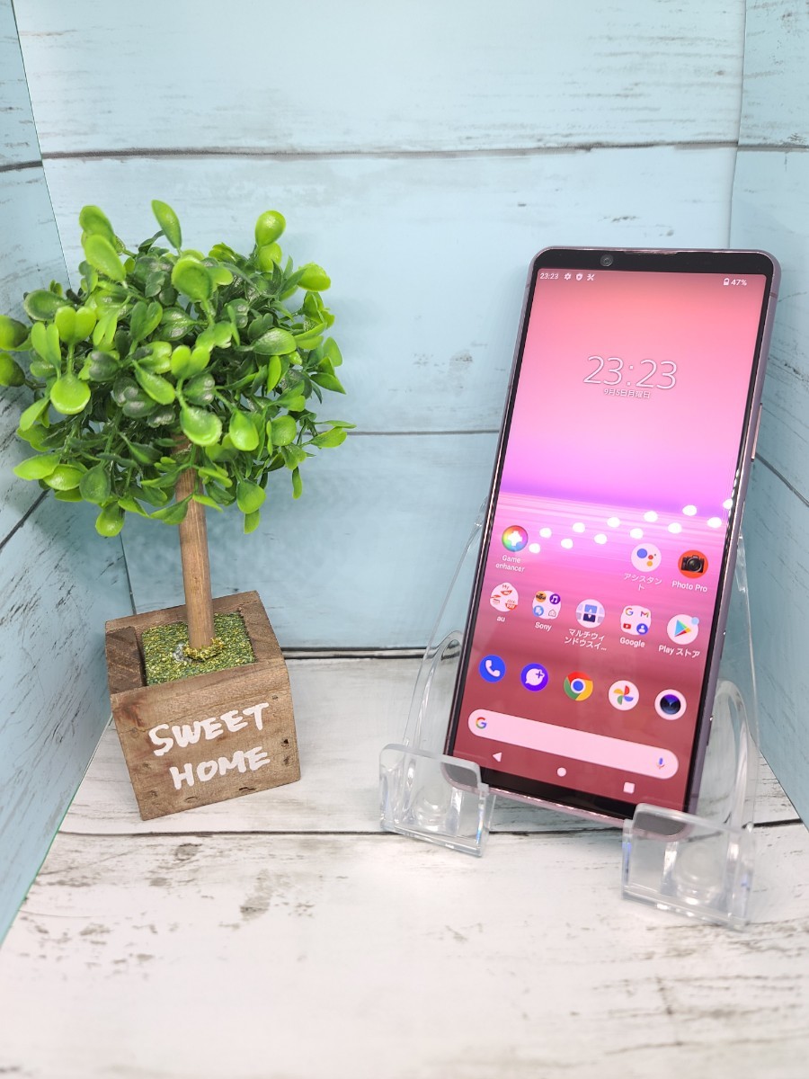 SONY Xperia 5 Ⅱ SOG02 ピンク au おまけ付き SONY Xperia 5 II SOG02