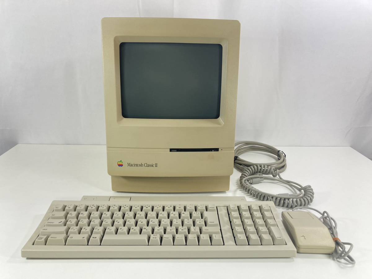 Apple Macintosh Classic2 ジャンク品 BlueSCSI コプロ付