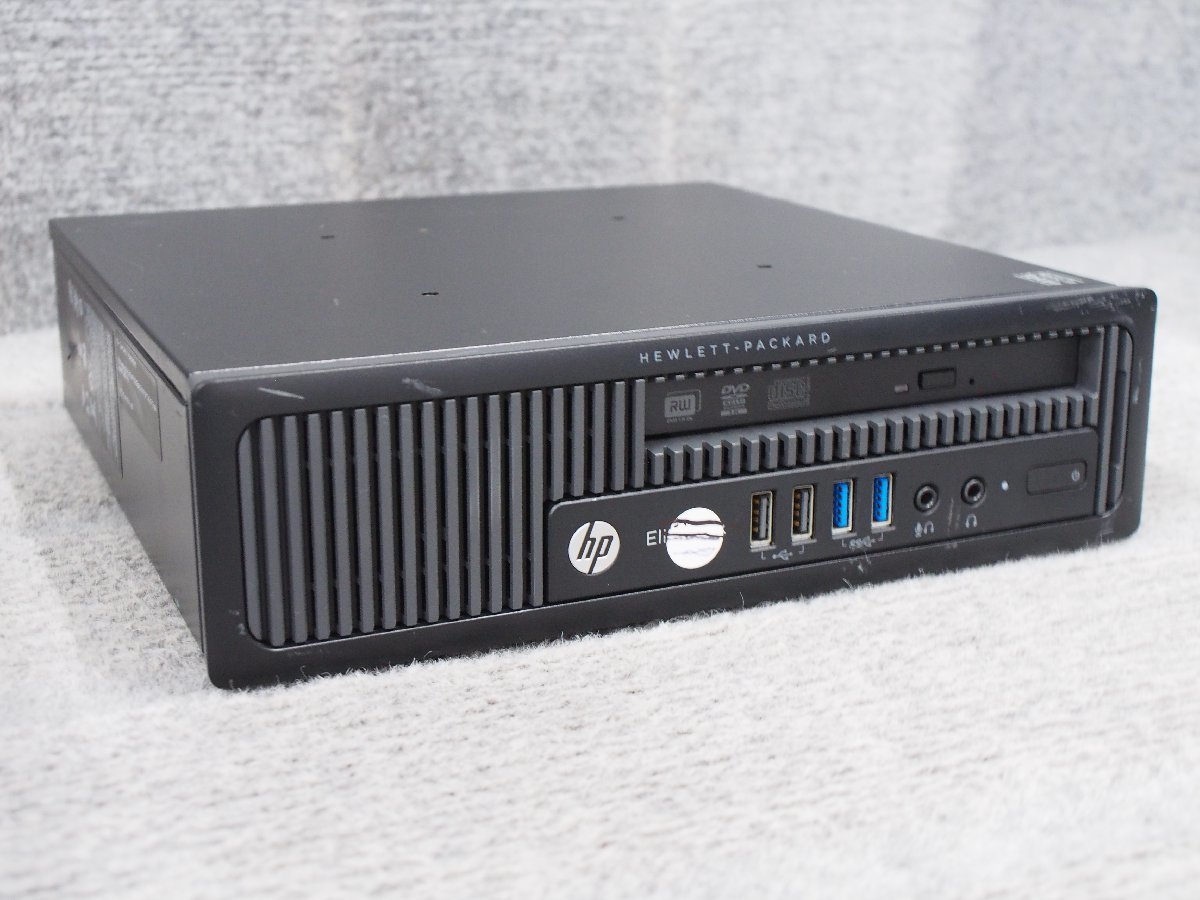 HP EliteDesk 800 G1 USDT Core i5-4690S 3.2GHz 4GB DVDスーパーマルチ ジャンク A58588