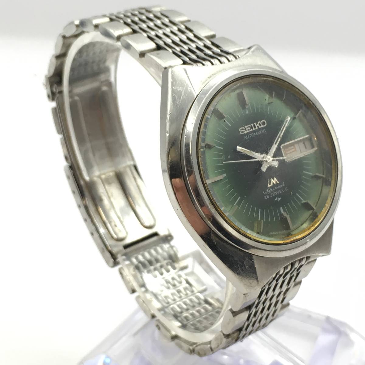◯O6-81 SEIKO/セイコー LM SPECIAL 25石 3針 Day-Date デイデイト 
