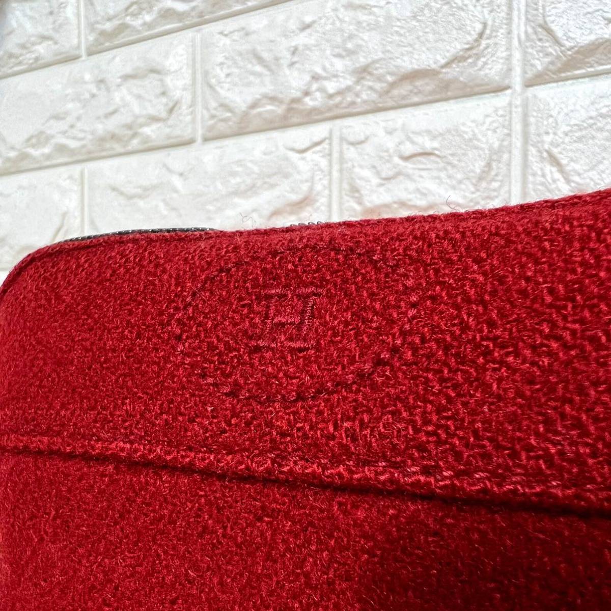 美品 HERMES【近年モデル】エルメス ボリードPM ウール ミニショルダー 