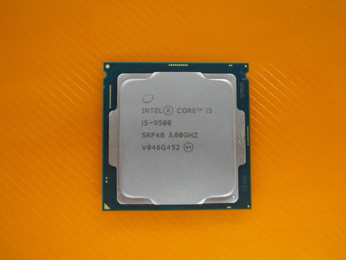 Intel Core i5-9500(3.0GHZ) SRF4B CPU LGA1151 動作OK 97355 【公式通販】