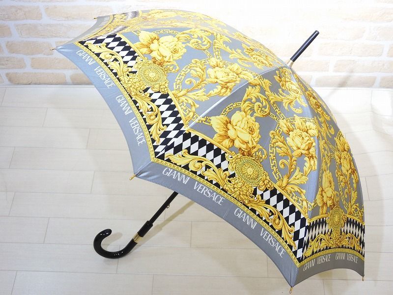 豪華絢爛 GIANNI VERSACE 総柄 サンバースト 傘 ヴェルサーチ 豪華絢爛 GIANNI VERSACE 総柄 サンバースト 傘 ヴェルサーチ 豪華絢爛