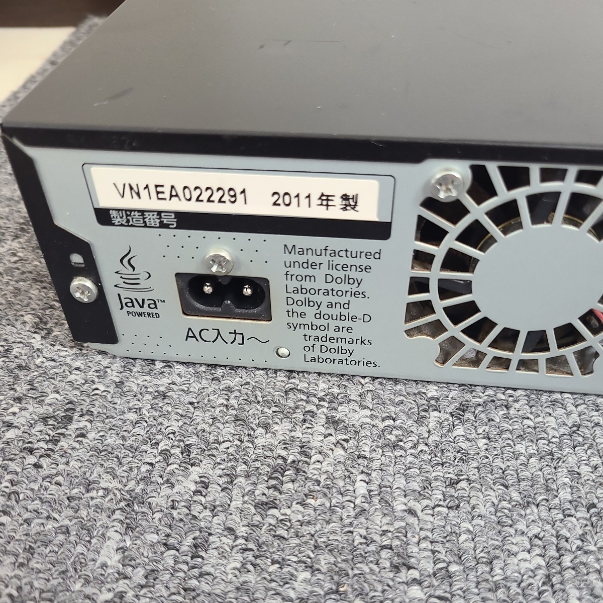 Panasonic ☆説明書付き☆パナソニック DMR-BR585 HDD/DVD/ブルーレイ
