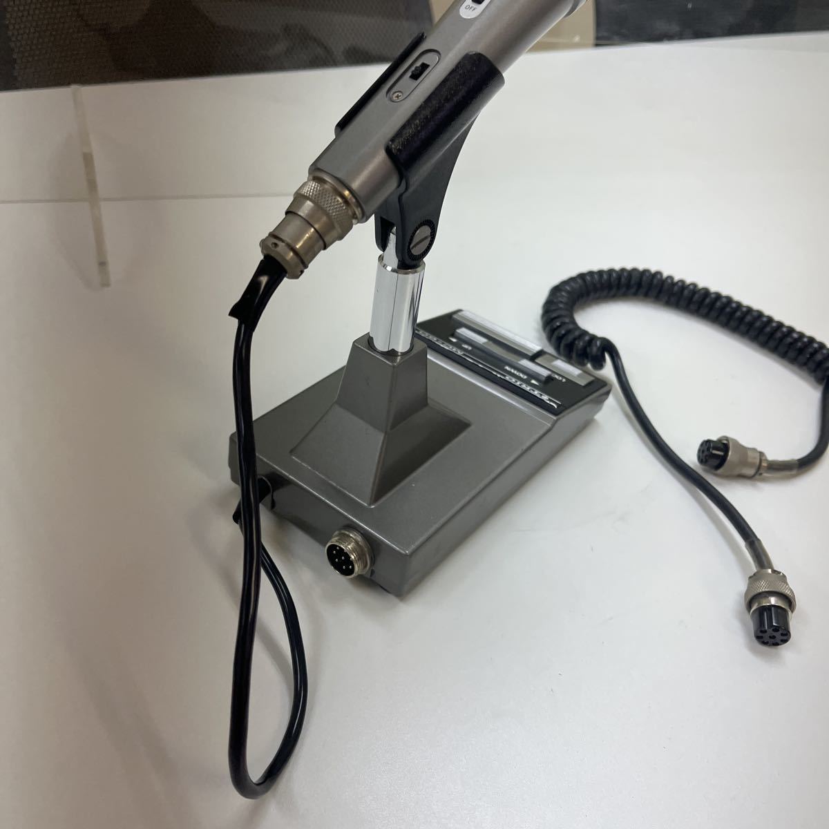 TRIOケンウッド MCー60 8ピン ダイナミック型 中古 スタンドマイク