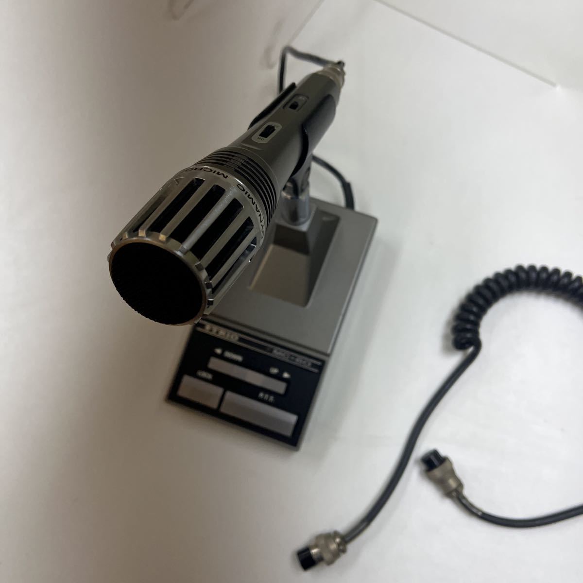 TRIOケンウッド MCー60 8ピン ダイナミック型 中古 スタンドマイク