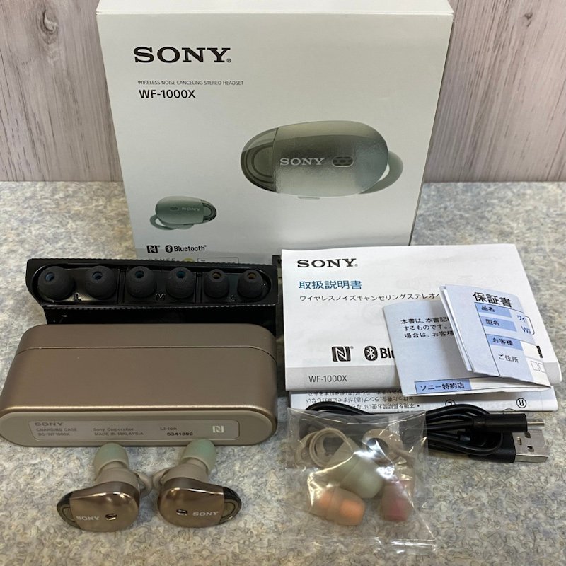 ジャンク SONY ソニー ワイヤレスイヤホン 9点セット WF-1000XM3 WF
