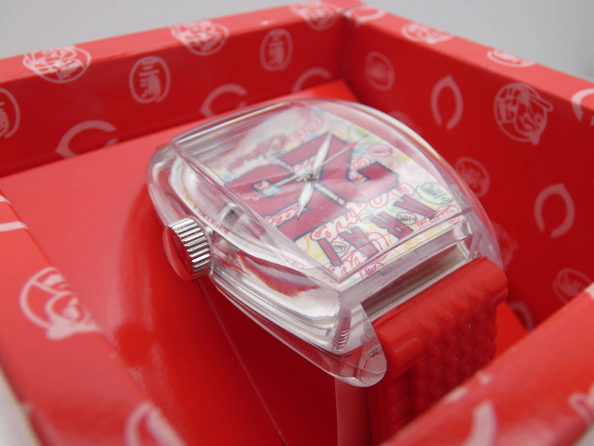 未使用品】広島カープ フランク三浦 《新井貴浩 25》 クオーツ メンズ 