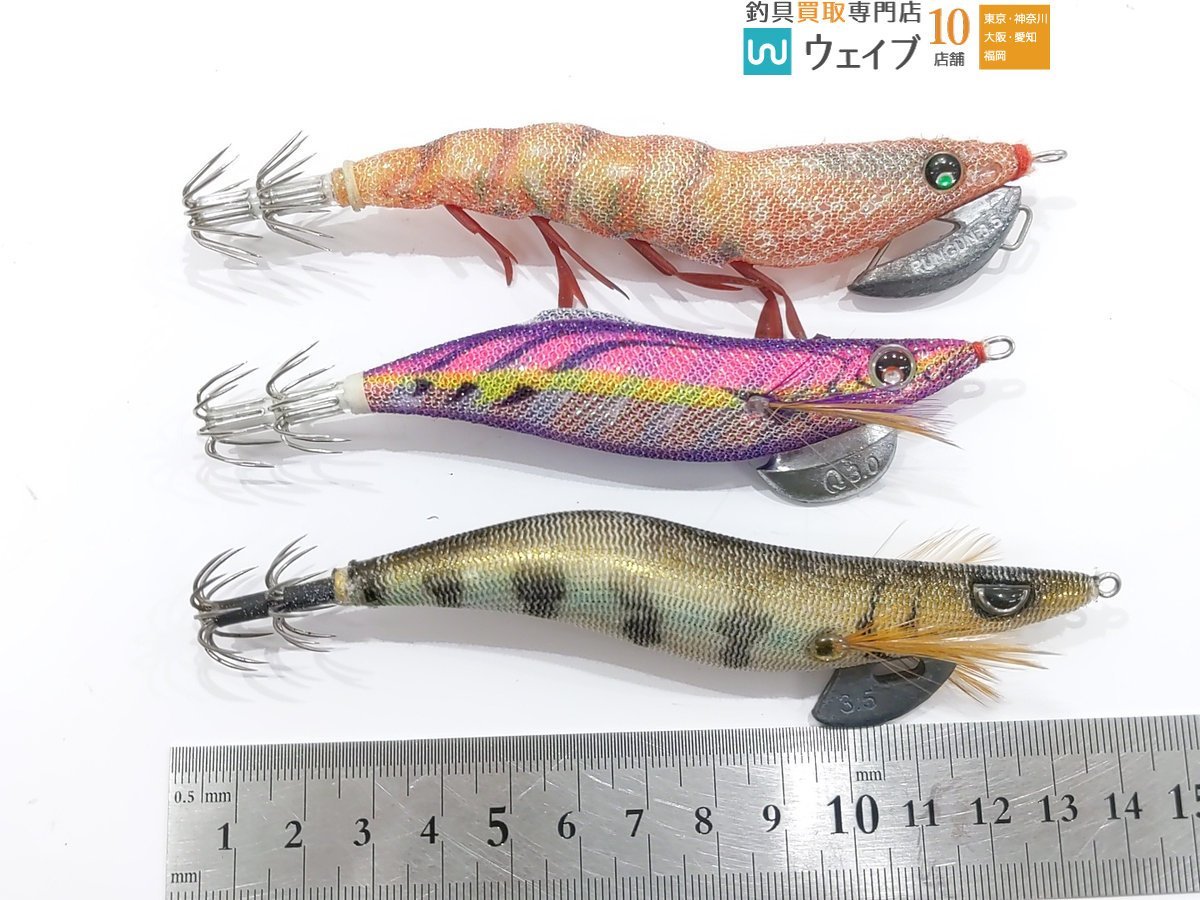 カンジ クリックス・ヨーヅリ 3.5号・デユエル ランガン 3.5号・エバーグリーン・カルティバ 等 計17個 中古