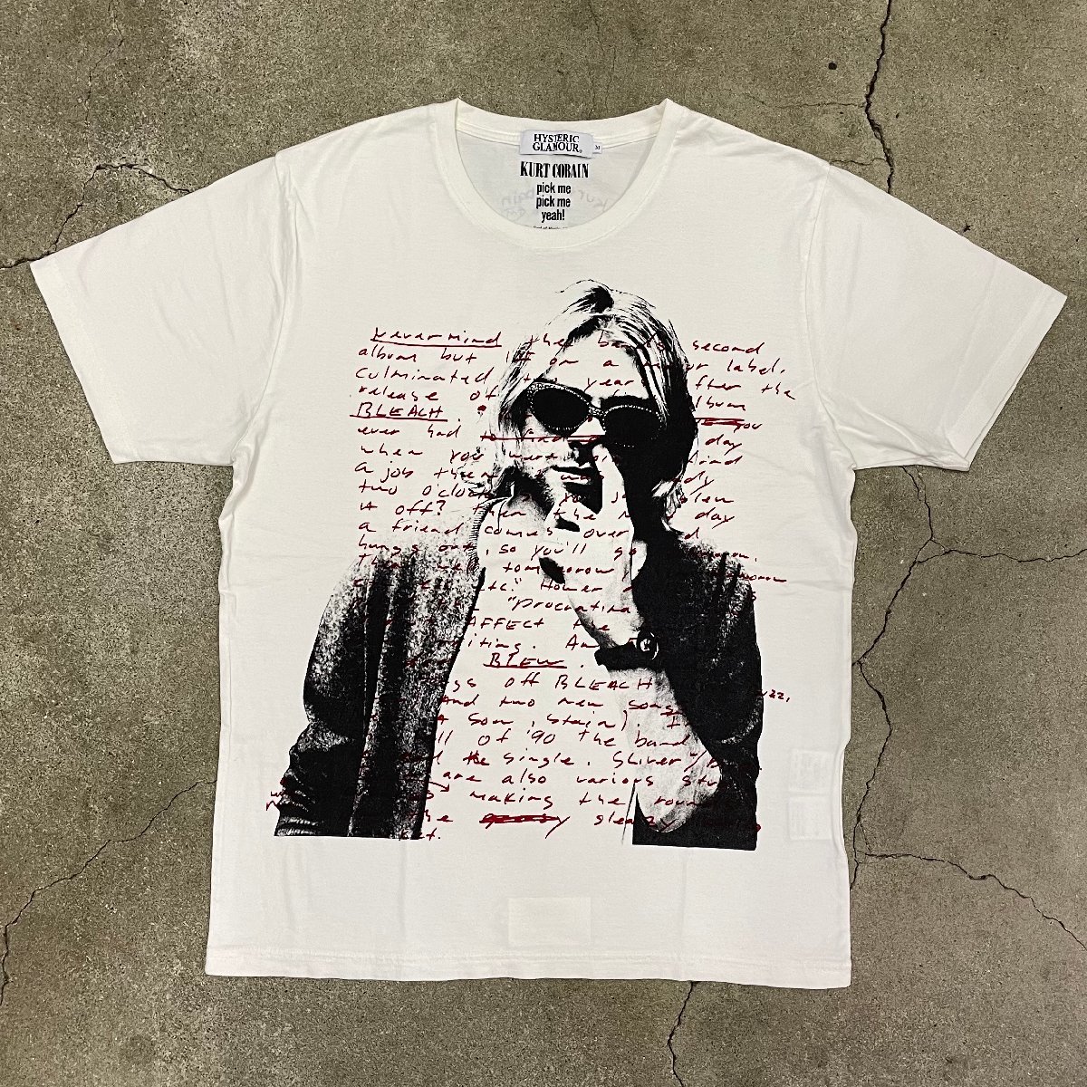 Cobain Hysteric Kurt Glamour HYSTERIC GLAMOUR Nirvana - | kurt