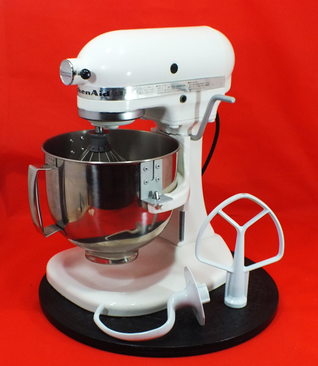 KitchenAid スタンドミキサー ホワイトKSM5 【ジャンク品】 KitchenAid