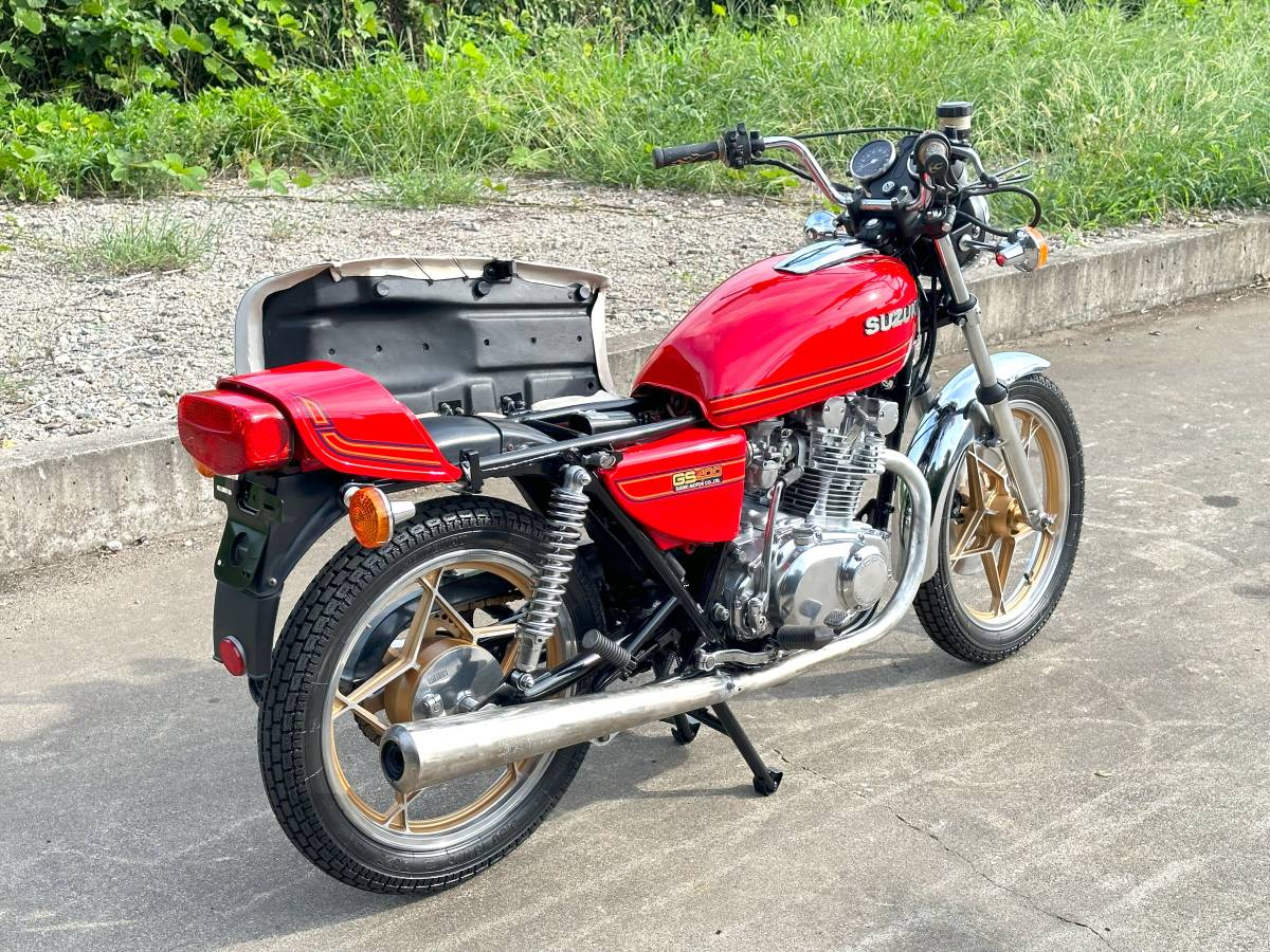 超希少貴重レア当時物GS400LGS425L純正オリジナル塗装！ヤレタンク！ GS400 希少、国内Ⅰ型 | スズキ GS425E E2カラー 旧車 絶版 | Yklcgb