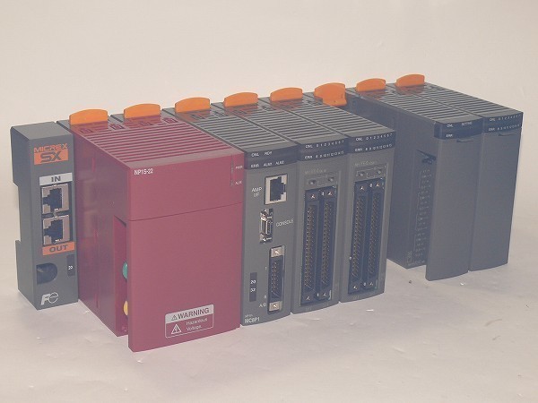 富士電機□PLC MICREX SX シーケンサ NP1S-22 NP1F-MC8P1-Z1 NP1X6406