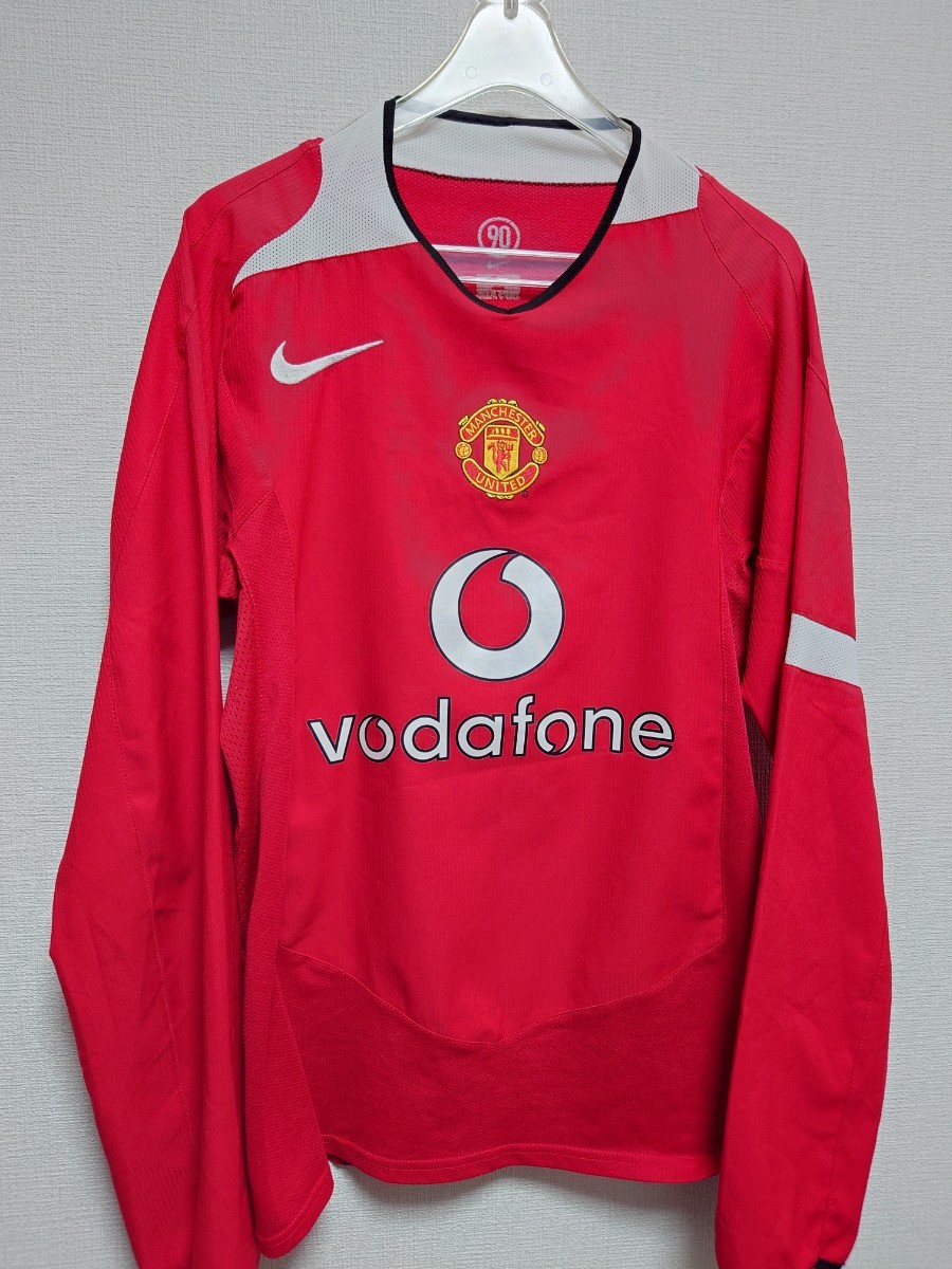 NIKE　2004〜2006 マンチェスターユナイテッド 長袖 Home　長袖 ユニフォーム ベッカム　ロナウド