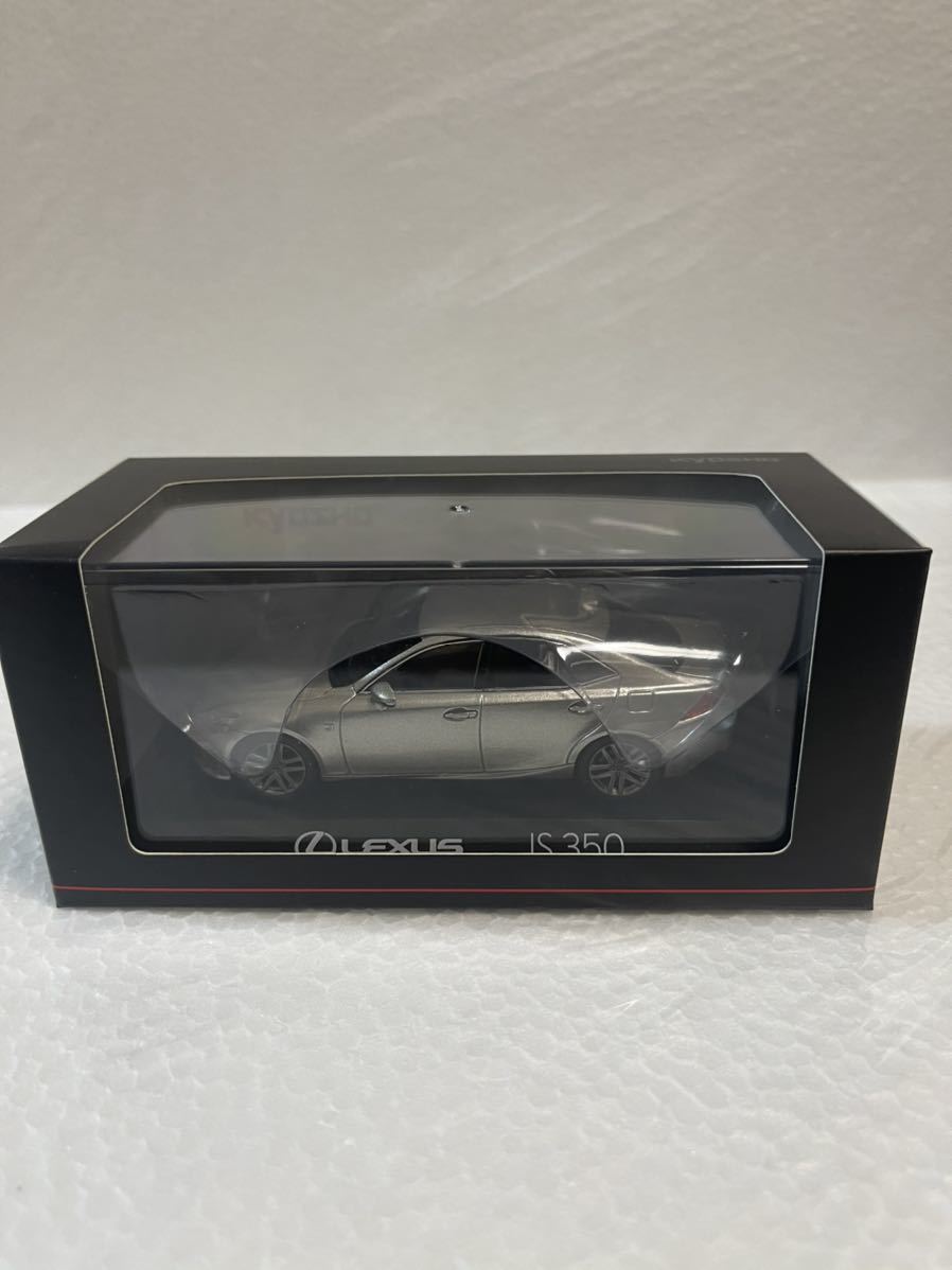 京商 1/43 レクサス LEXUS IS350 F SPORT ソニックチタニウム ミニカー