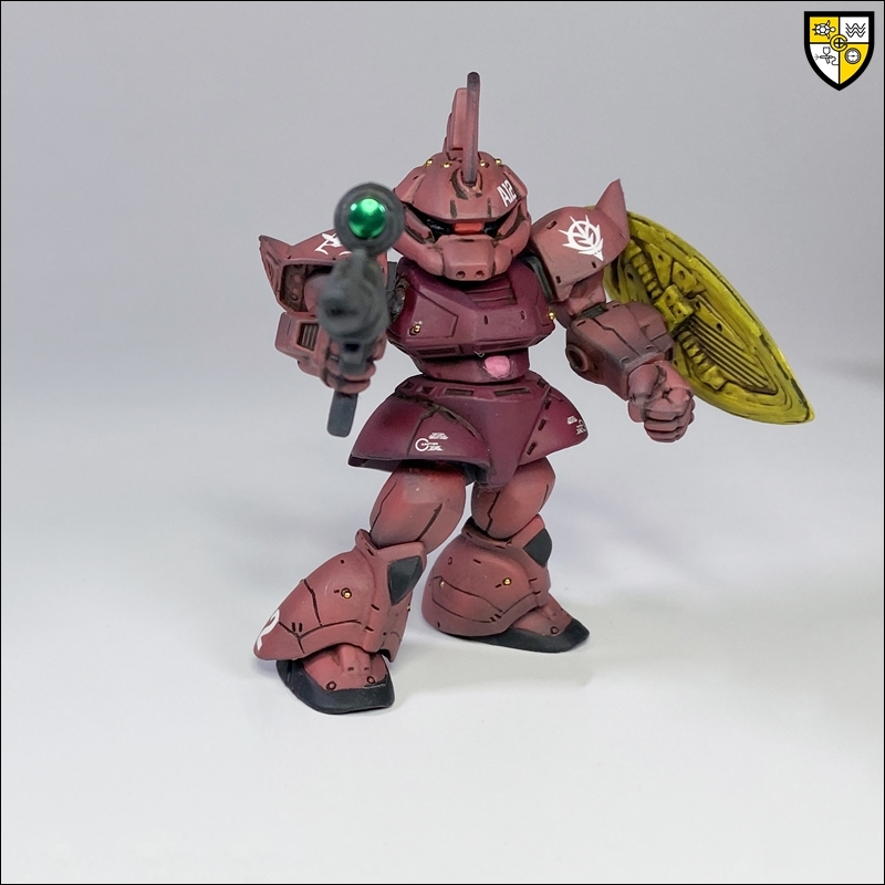 CONVERGE】 ガンダムコンバージ #08 164 シャア専用ゲルググ 改修 塗装