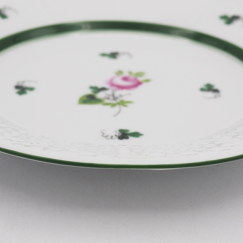 ヘレンド Herend ウィーンの薔薇 16.5cm プレート 2枚 Vienna Rose 516