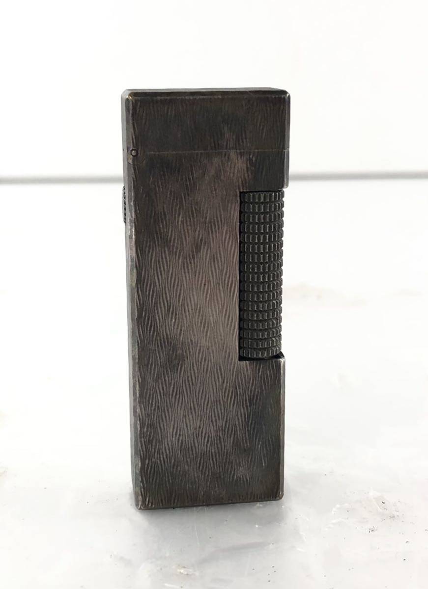 【SN90】dunhill ダンヒル USRE24163 ローラ式 ガスライター シルバーカラー S.M刻印 ライター 喫煙具 喫煙グッズ