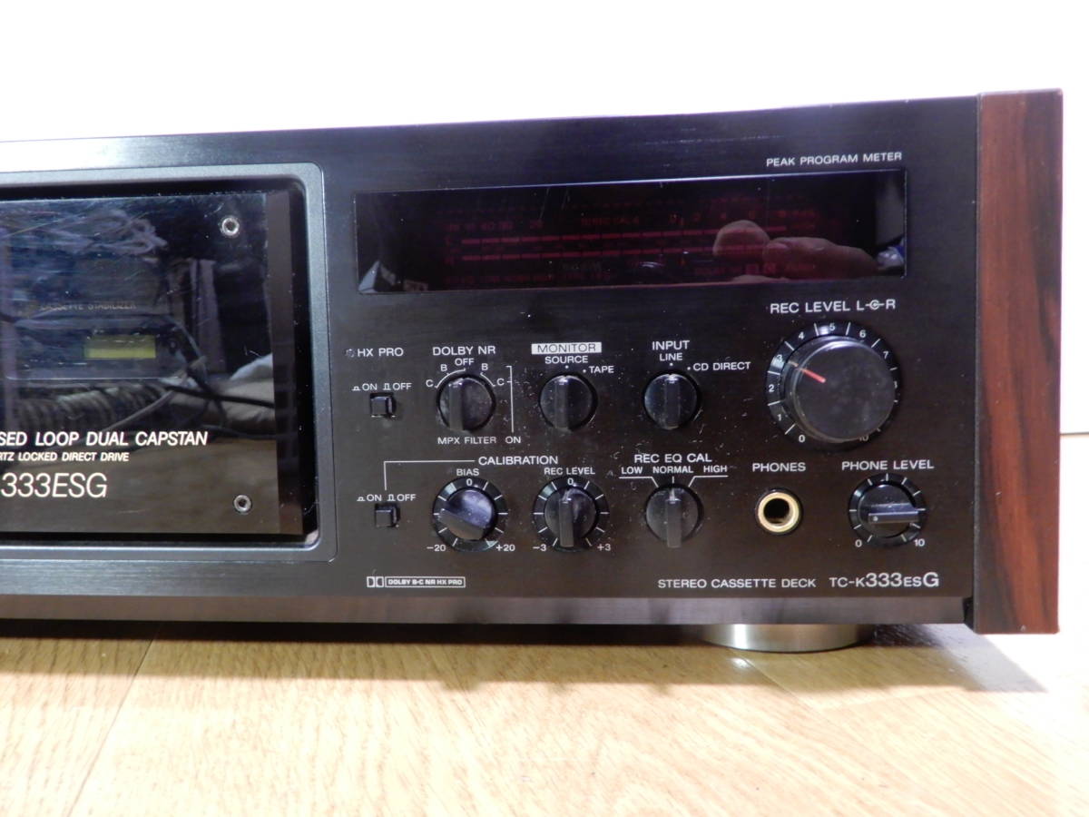 SONY TC-K333ESG 故障品・部品取り品 SONY ソニー TC-K333ESG カセット