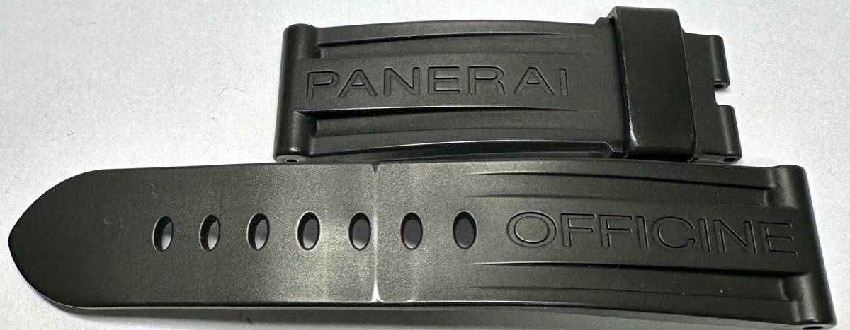 OFFICINE Y 美品 純正パーツ OFFICINE PANERAI パネライ ラバーベルト